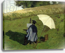 Постер Дьютилюкс Анри Desire Dubois Painting in the Open Air, c.1852 Постер Дьютилюкс Анри Desire Dubois Painting in the Open Air, c.1852