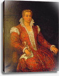 Постер Веронезе Паоло Portrait presumed to be Livia Colonna Постер Веронезе Паоло Portrait presumed to be Livia Colonna