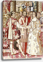 Постер Школа: Фламандская 17 в. The Charles V Tapestry depicting the Marriage of Charles V, c.1630-40 Постер Школа: Фламандская 17 в. The Charles V Tapestry depicting the Marriage of Charles V, c.1630-40
