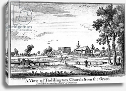 Постер Кинг Хайнц A View of Paddington Church from the Green, Постер Кинг Хайнц A View of Paddington Church from the Green,