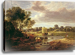 Постер Винсент Джордж Trowse Meadows, Near Norwich, 1828 Постер Винсент Джордж Trowse Meadows, Near Norwich, 1828