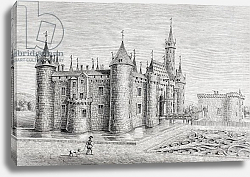 Постер Школа: Французская The Chateau of Rambouillet, France, after an 18th century engraving, 'Les Arts au Moyen Age', 1873 Постер Школа: Французская The Chateau of Rambouillet, France, after an 18th century engraving, 'Les Arts au Moyen Age', 1873