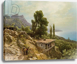 Постер Лагорио Лев Феликсович Near Ay-Petri in the Crimea, 1890 Постер Лагорио Лев Феликсович Near Ay-Petri in the Crimea, 1890