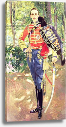 Постер Соролла Жакуин Portrait of King Alfonso XIII wearing the uniform of the Hussars, 1907 Постер Соролла Жакуин Portrait of King Alfonso XIII wearing the uniform of the Hussars, 1907