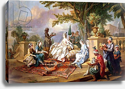 Постер Лоо Чарли The Sultana Served by her Eunuchs Постер Лоо Чарли The Sultana Served by her Eunuchs