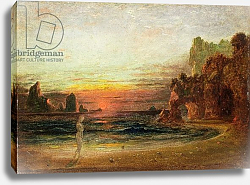 Постер Данби Франсис Study for 'Calypso's Grotto', c.1843 Постер Данби Франсис Study for 'Calypso's Grotto', c.1843