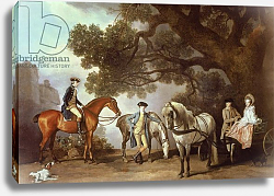 Постер Стаббс Джордж Melbourne and Milbanke Families, Постер Стаббс Джордж Melbourne and Milbanke Families,