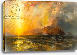 Постер Моран Томас Fiercely the red sun descending/Burned his way along the heavens, 1875-1876 Постер Моран Томас Fiercely the red sun descending/Burned his way along the heavens, 1875-1876