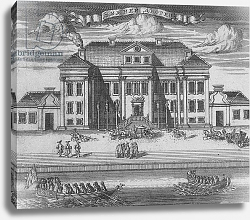 Постер Зубов Алексей St. Petersburg. View of the Winter Palace of Peter I, 1716 Постер Зубов Алексей St. Petersburg. View of the Winter Palace of Peter I, 1716
