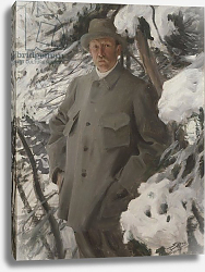 Постер Цорн Андерс The painter Bruno Liljefors, 1906 Постер Цорн Андерс The painter Bruno Liljefors, 1906