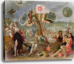 Постер Аахен Йоханн Allegory of the Turkish Wars: The Battle of Hermannstadt Постер Аахен Йоханн Allegory of the Turkish Wars: The Battle of Hermannstadt