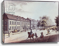 Постер Калау Ф. А. (акв) View of the Opera House, Berlin Постер Калау Ф. А. (акв) View of the Opera House, Berlin