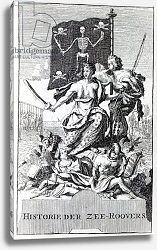 Постер Школа: Голландская 18в. Historie der Zee-Roovers, published in Amsterdam, 1725 Постер Школа: Голландская 18в. Historie der Zee-Roovers, published in Amsterdam, 1725