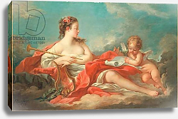 Постер Буше Франсуа (Francois Boucher) Erato, The Muse of Love Poetry Постер Буше Франсуа (Francois Boucher) Erato, The Muse of Love Poetry