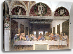 Постер Леонардо да Винчи (Leonardo da Vinci) The Last Supper, 1495-97 2 Постер Леонардо да Винчи (Leonardo da Vinci) The Last Supper, 1495-97 2