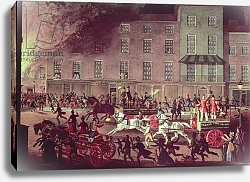 Постер Поллар Джеймс (последователи) London Fire Engines, engraved by R.G. Reeve, pub. by Thomas McLean, c.1830 Постер Поллар Джеймс (последователи) London Fire Engines, engraved by R.G. Reeve, pub. by Thomas McLean, c.1830