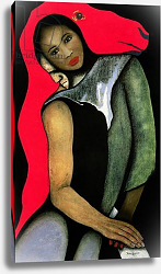 Постер Тэйлор Стив (совр) Man/Woman and a Red Horse, 1999 Постер Тэйлор Стив (совр) Man/Woman and a Red Horse, 1999