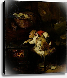 Постер Лэндсир Эдвин The Cat's Paw, c.1824 Постер Лэндсир Эдвин The Cat's Paw, c.1824