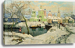 Постер Горбатов Константин The small village Torzhok, 1917 Постер Горбатов Константин The small village Torzhok, 1917
