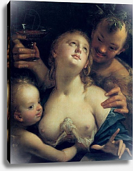 Постер Аахен Йоханн Bacchus, Venus and Cupid Постер Аахен Йоханн Bacchus, Venus and Cupid