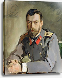 Постер Серов Валентин Portrait of Nicholas II, 1900 Постер Серов Валентин Portrait of Nicholas II, 1900