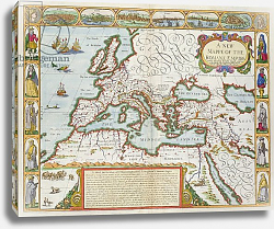 Постер Спид Джон A New Map of the Roman Empire, 1676 Постер Спид Джон A New Map of the Roman Empire, 1676