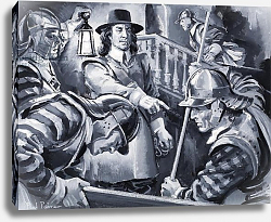 Постер Рейнер Поль Oliver Cromwell and his Roundheads search a house for Royalists Постер Рейнер Поль Oliver Cromwell and his Roundheads search a house for Royalists