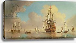 Постер Монами Питер British men-o'-war and other ships Постер Монами Питер British men-o'-war and other ships