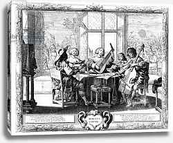 Постер Босс Абрахам The Music Ensemble with a Lute Постер Босс Абрахам The Music Ensemble with a Lute