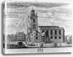 Постер Кип Йоханнес The South Prospect of the Church of St. Clements Danes, London Постер Кип Йоханнес The South Prospect of the Church of St. Clements Danes, London