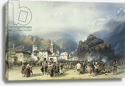 Постер Боссоли Карло The War in Italy: Susa, Mont Cenis, Bivouac with French Troops, 1859 Постер Боссоли Карло The War in Italy: Susa, Mont Cenis, Bivouac with French Troops, 1859