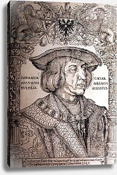 Постер Дюрер Альбрехт Maximilian I, Emperor of Germany, 1518 Постер Дюрер Альбрехт Maximilian I, Emperor of Germany, 1518