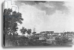 Постер Верне Клод View of Bayonne seen from the avenue of Bouflers near the gate of Mousserole, 1761 Постер Верне Клод View of Bayonne seen from the avenue of Bouflers near the gate of Mousserole, 1761