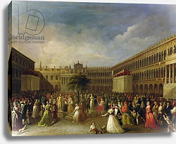 Постер Школа: Итальянская 18в Tree of Liberty in Piazza San Marco Постер Школа: Итальянская 18в Tree of Liberty in Piazza San Marco