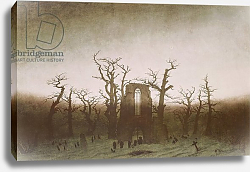 Постер Фридрих Каспар (Caspar David Friedrich) Abbey in the Oakwood, 1810 Постер Фридрих Каспар (Caspar David Friedrich) Abbey in the Oakwood, 1810