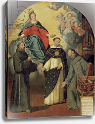 Постер Мурильо Бартоломе The Vision of Fray Lauterio, c.1640 Постер Мурильо Бартоломе The Vision of Fray Lauterio, c.1640
