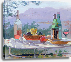 Постер Баттерфилд Сара (совр) Still Life and Seashore, Bandol Постер Баттерфилд Сара (совр) Still Life and Seashore, Bandol
