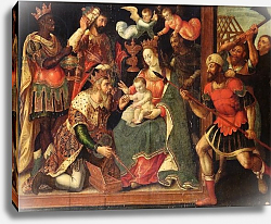 Постер Школа: Фламандская 17 в. The Image of the Adoration of the Magi Destroyed by Iconoclasts Постер Школа: Фламандская 17 в. The Image of the Adoration of the Magi Destroyed by Iconoclasts
