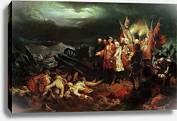 Постер Филипотекс Анри Louis XV Visiting the Field of Battle at Fontenoy in May 1745 Постер Филипотекс Анри Louis XV Visiting the Field of Battle at Fontenoy in May 1745