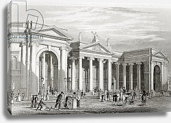 Постер Бартлет Уильям (последователи, грав) The Bank of Ireland, Dublin, from 'Scenery and Antiquities of Ireland' by George Virtue Постер Бартлет Уильям (последователи, грав) The Bank of Ireland, Dublin, from 'Scenery and Antiquities of Ireland' by George Virtue
