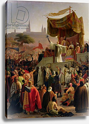Постер Синьоль Эмиль St. Bernard Preaching the Second Crusade in Vezelay, 31st March 1146, 1840 Постер Синьоль Эмиль St. Bernard Preaching the Second Crusade in Vezelay, 31st March 1146, 1840
