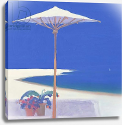 Постер Миллер Джон (совр) Yacht passing the Terrace, 1999 Постер Миллер Джон (совр) Yacht passing the Terrace, 1999