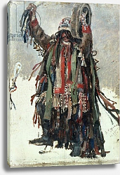Постер Суриков Василий A Shaman, sketch for 'Yermak Conquers Siberia', 1893 Постер Суриков Василий A Shaman, sketch for 'Yermak Conquers Siberia', 1893