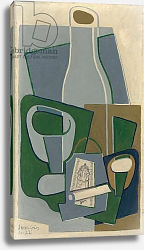Постер Грис Хуан Pipe et Paquet de Tabac, 1922 1 Постер Грис Хуан Pipe et Paquet de Tabac, 1922 1
