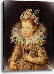 Постер Поурбус Франс Младший Portrait of Eleonora de Gonzaga Mantua as a Child Постер Поурбус Франс Младший Portrait of Eleonora de Gonzaga Mantua as a Child