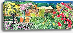 Постер Саймон Хилари (совр) Convent Gardens, Antigua, 1993 Постер Саймон Хилари (совр) Convent Gardens, Antigua, 1993
