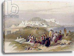 Постер Робертс Давид Jaffa, ancient Joppa, April 16th 1839, plate 61 from Volume II of 'The Holy Land', pub. 1843 Постер Робертс Давид Jaffa, ancient Joppa, April 16th 1839, plate 61 from Volume II of 'The Holy Land', pub. 1843