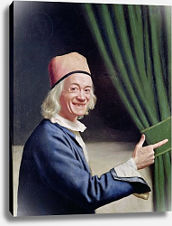 Постер Лиотар Жан Этьен Self Portrait Smiling, c.1770-73 Постер Лиотар Жан Этьен Self Portrait Smiling, c.1770-73