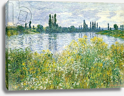 Постер Моне Клод (Claude Monet) Banks of the Seine, Vetheuil, 1880 Постер Моне Клод (Claude Monet) Banks of the Seine, Vetheuil, 1880
