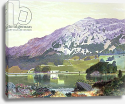 Постер Гримшоу Джон Аткинсон Nab Scar from the South Side of Rydal Water - Heather in Bloom, September, 1864 Постер Гримшоу Джон Аткинсон Nab Scar from the South Side of Rydal Water - Heather in Bloom, September, 1864